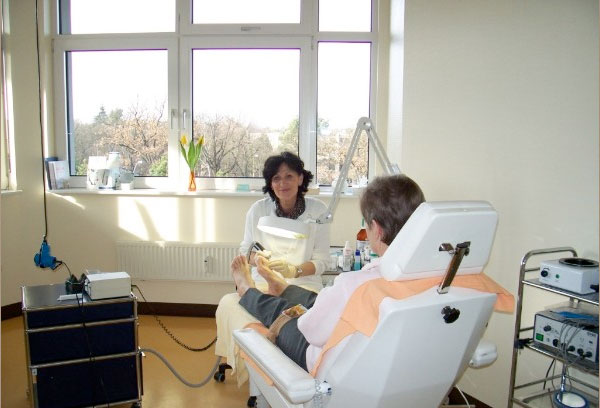 Medizinische Fußbehandlung